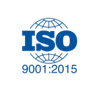 ISO 9001:2015 certification logo